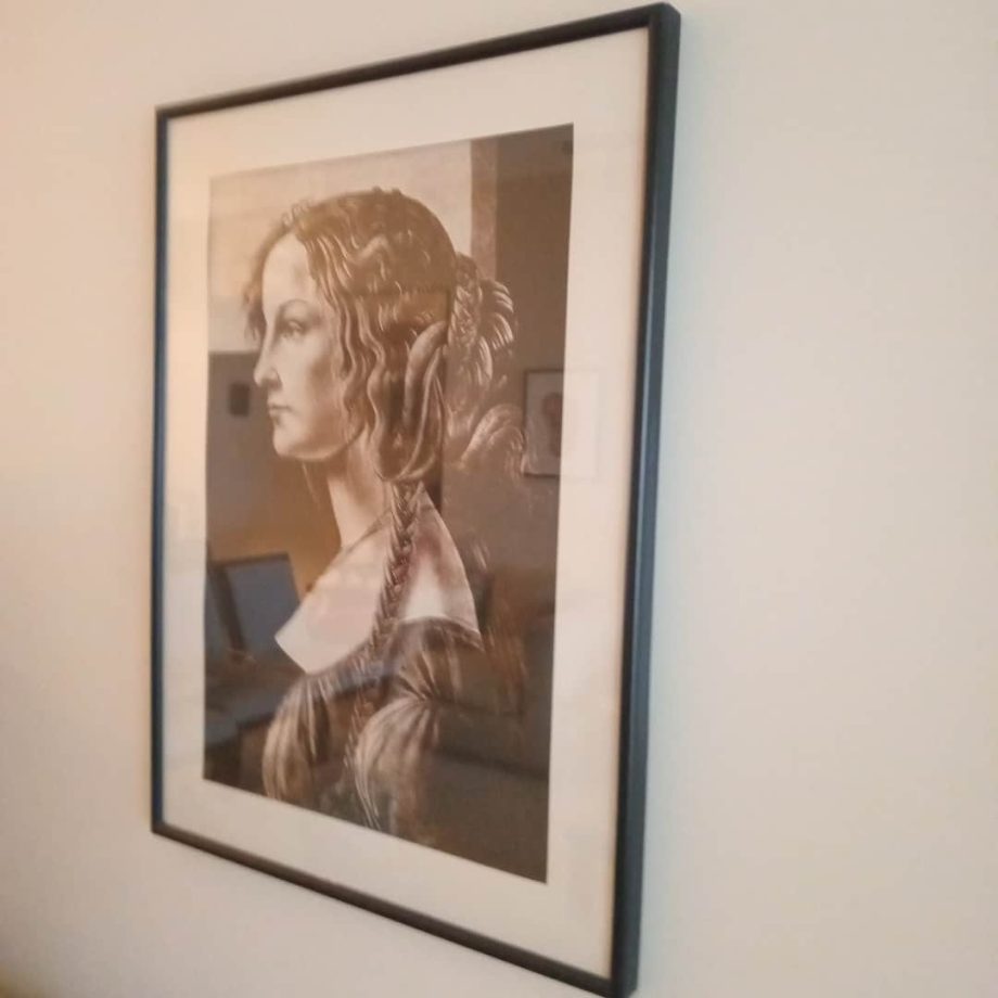 Cuadro decorativo "Perfil de mujer"