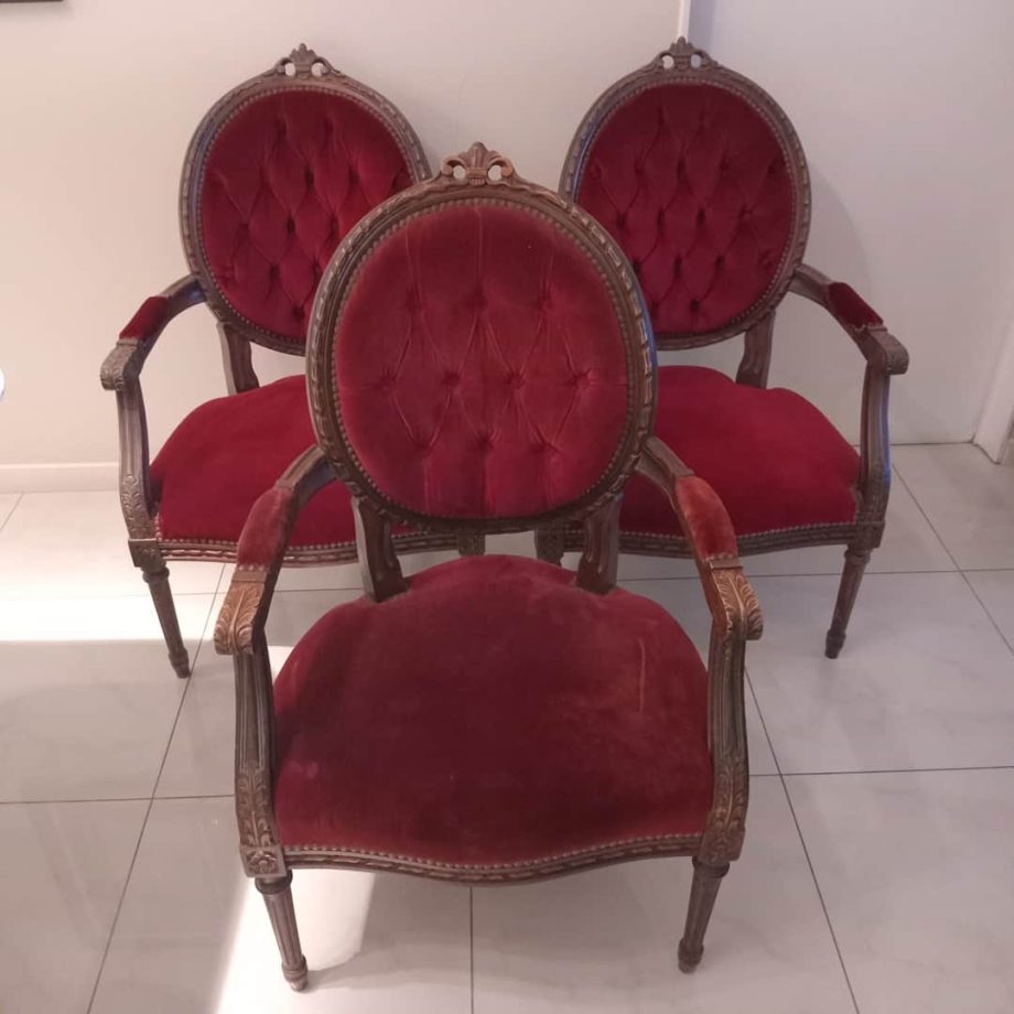 Sillones estilo victoriano