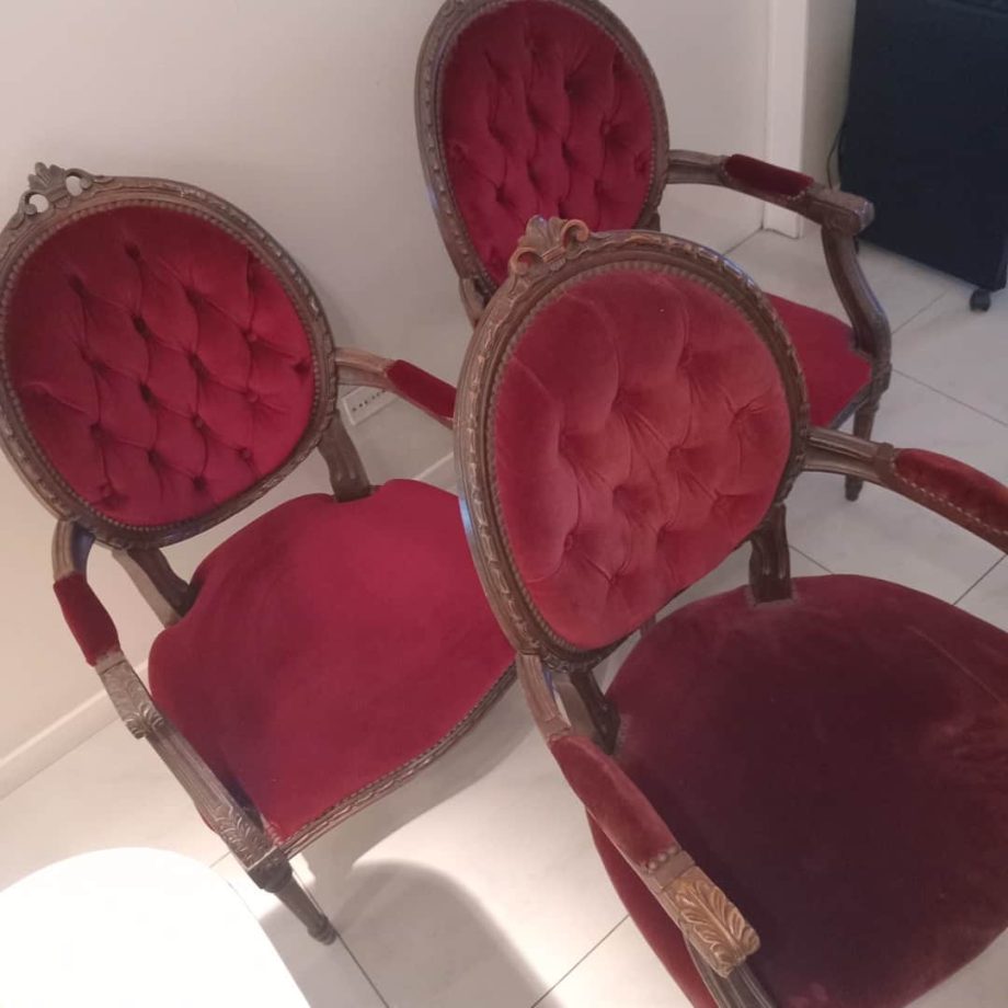 Sillones estilo victoriano