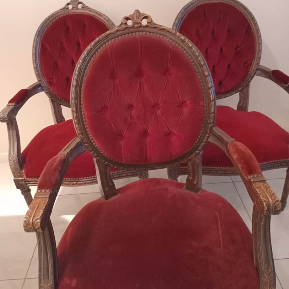 Sillones estilo victoriano