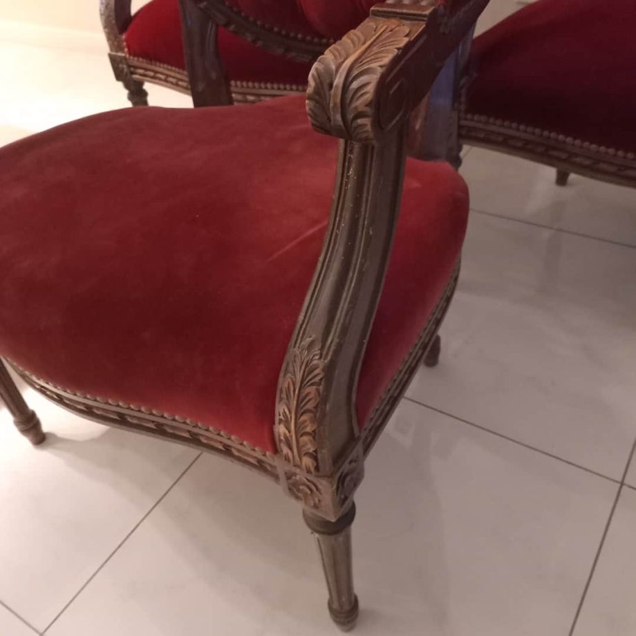Sillones estilo victoriano