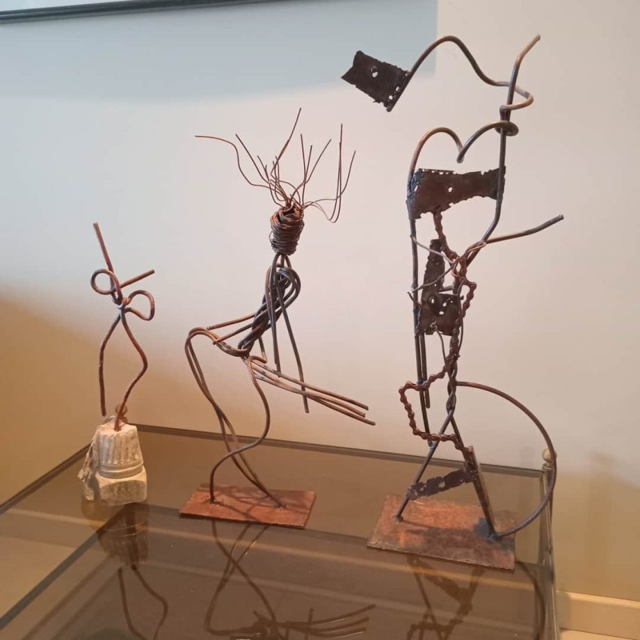 Esculturas en hierro