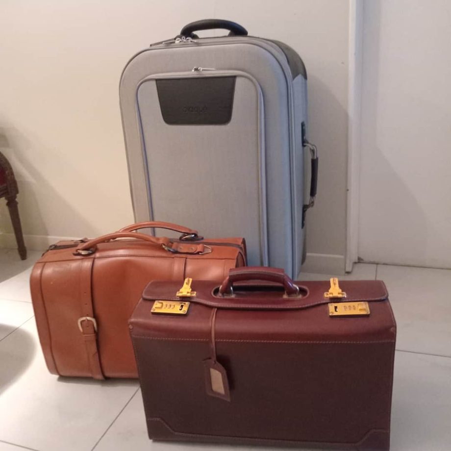 Valija, bolso y maletín