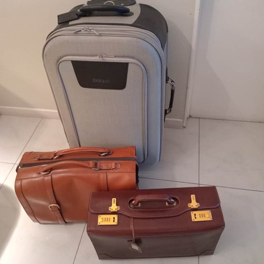 Valija, bolso y maletín