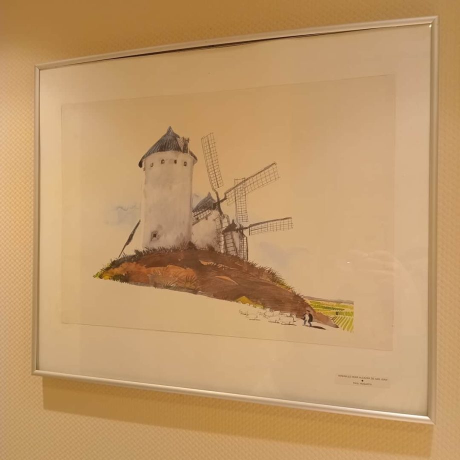 Cuadro decorativo "Molinos"