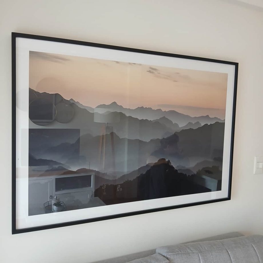 Fotografía enmarcada