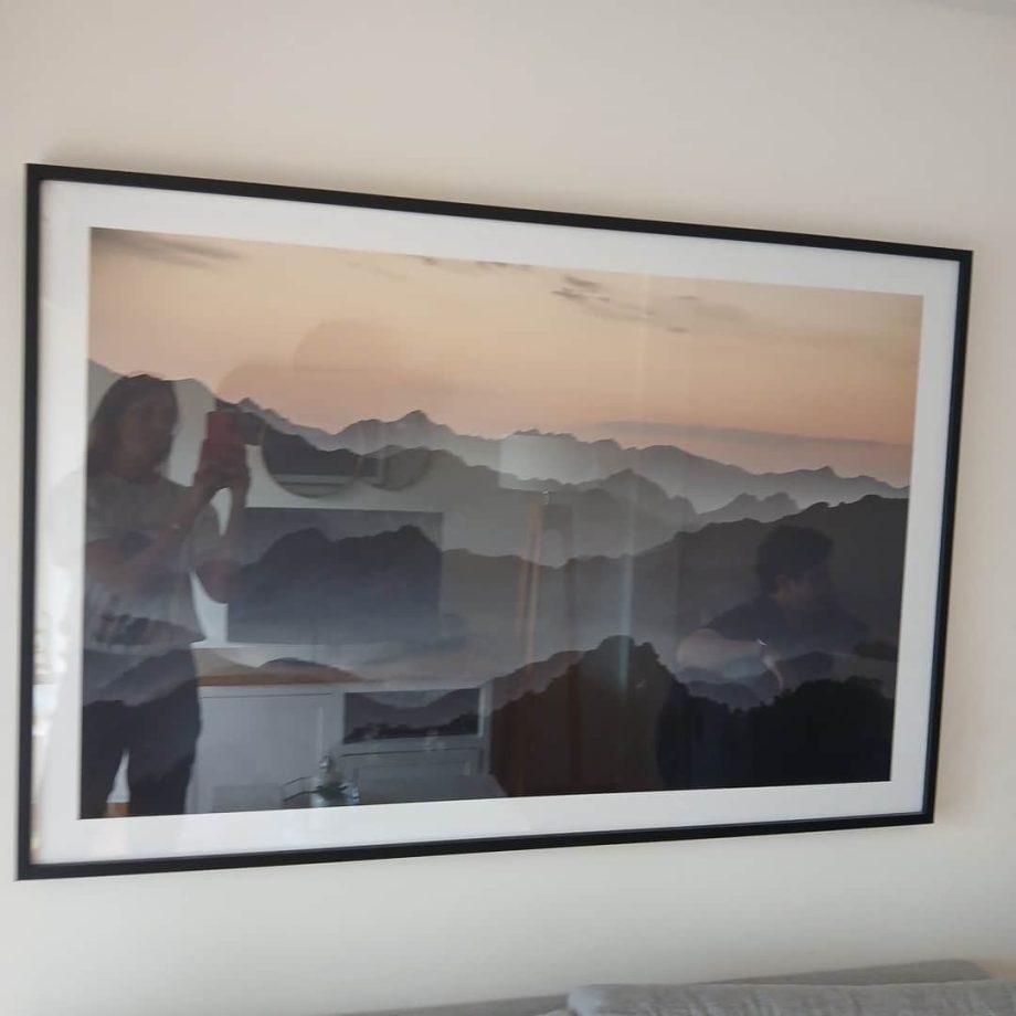 Fotografía enmarcada