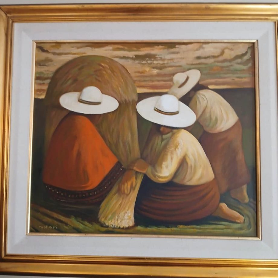 Óleo firmado Mollari