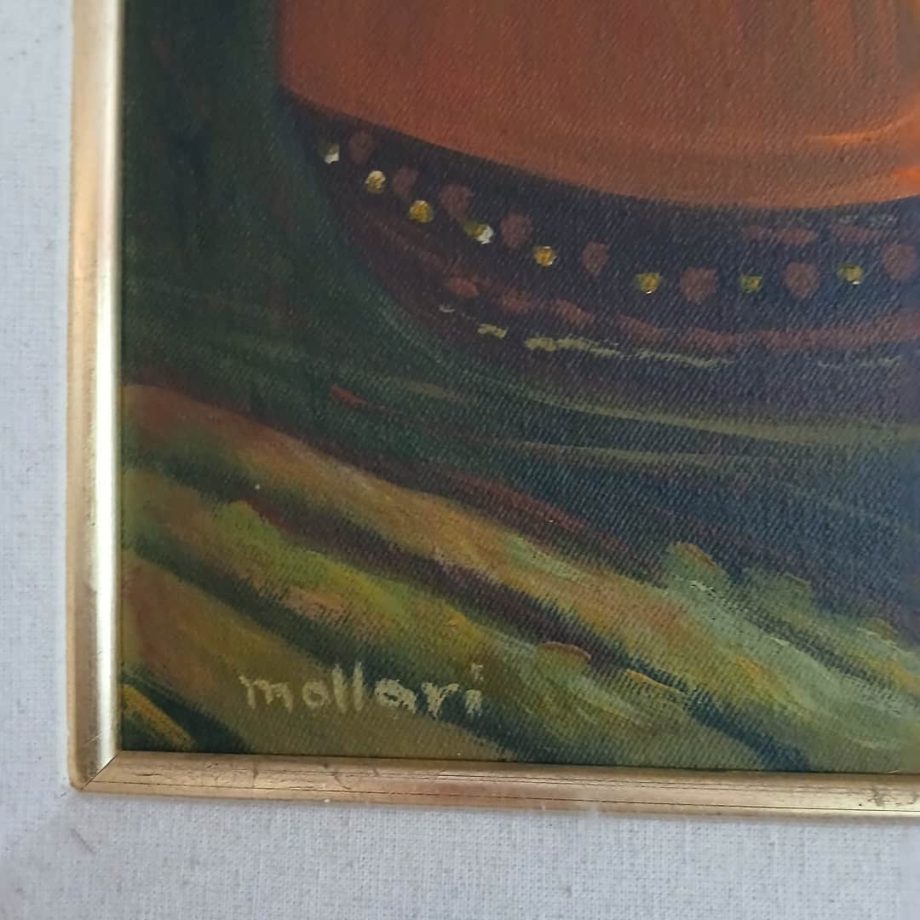 Óleo firmado Mollari