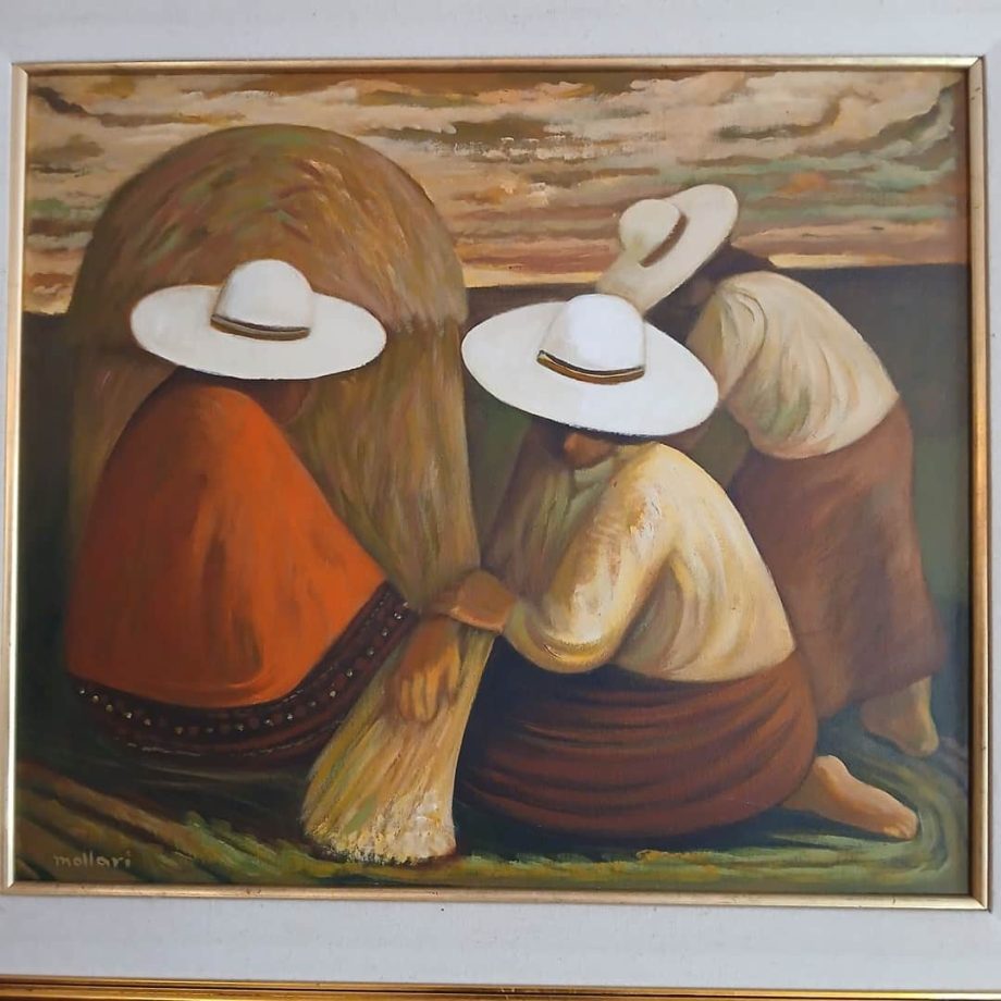 Óleo firmado Mollari