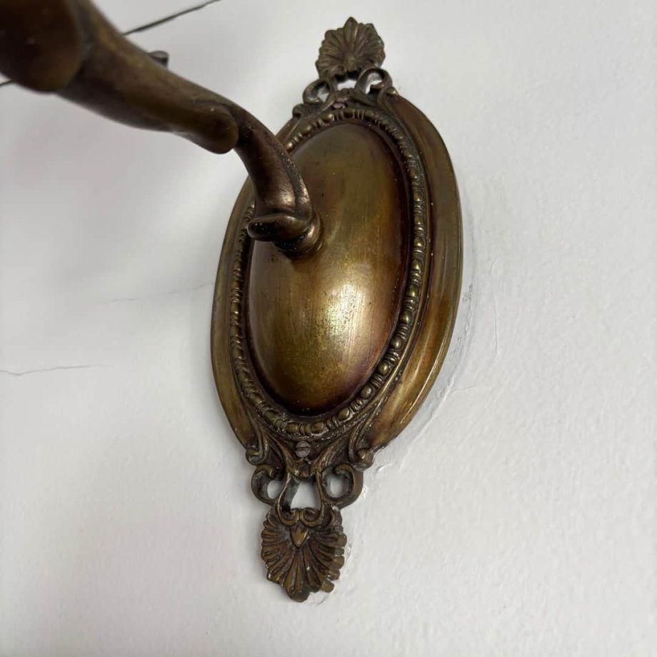 Par de apliques en bronce