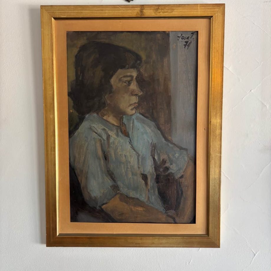 Cuadro "Rostro femenino", Seade