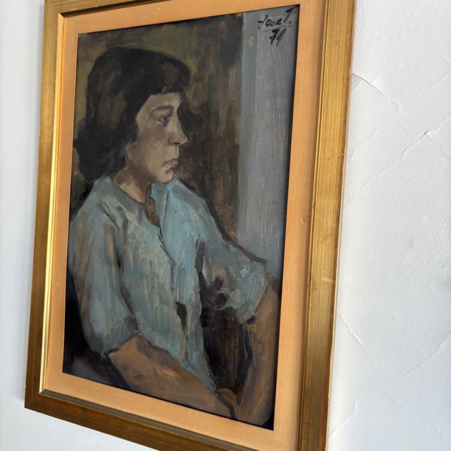 Cuadro "Rostro femenino", Seade