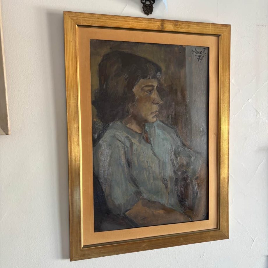 Cuadro "Rostro femenino", Seade