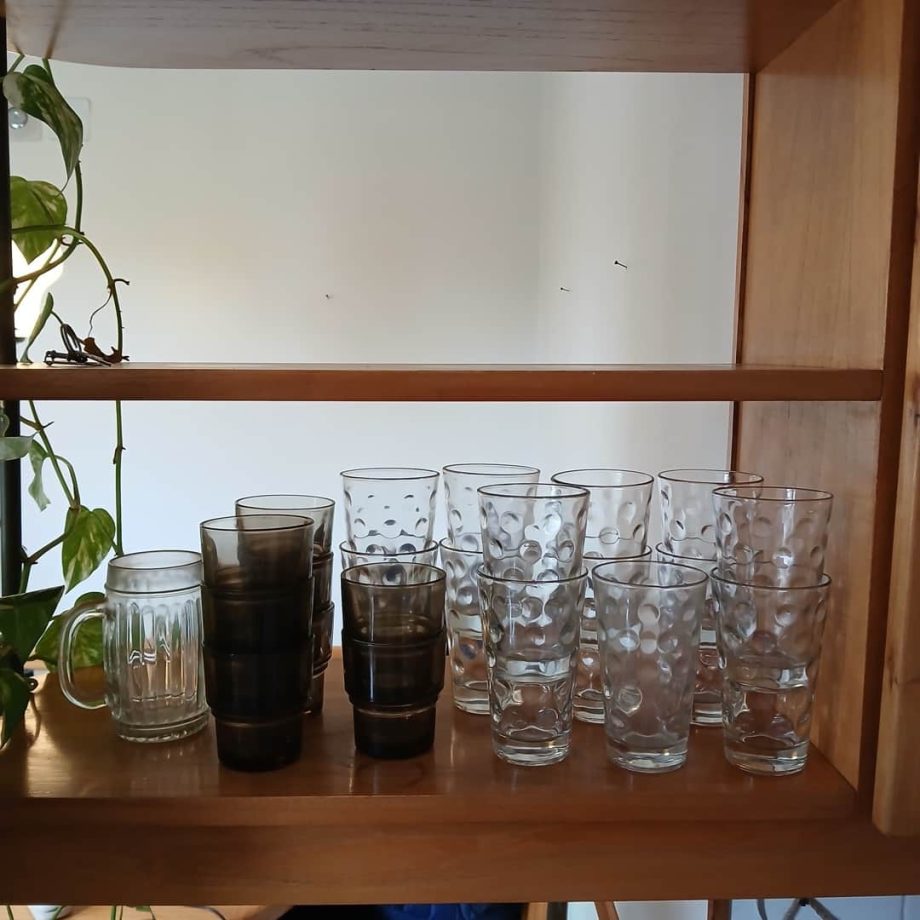 Vasos y chop