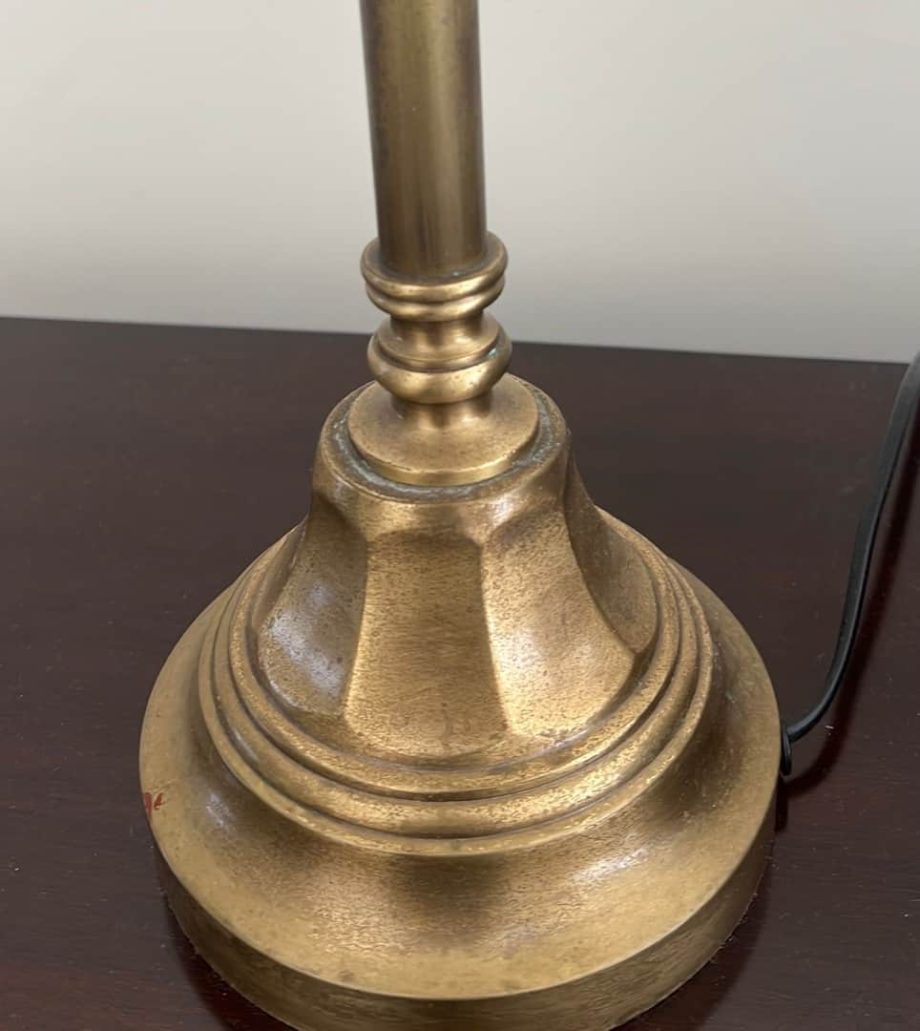 Par de lámparas de bronce