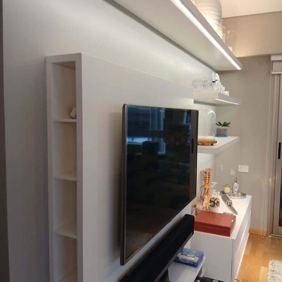 Mueble auxiliar de diseño para audio y TV