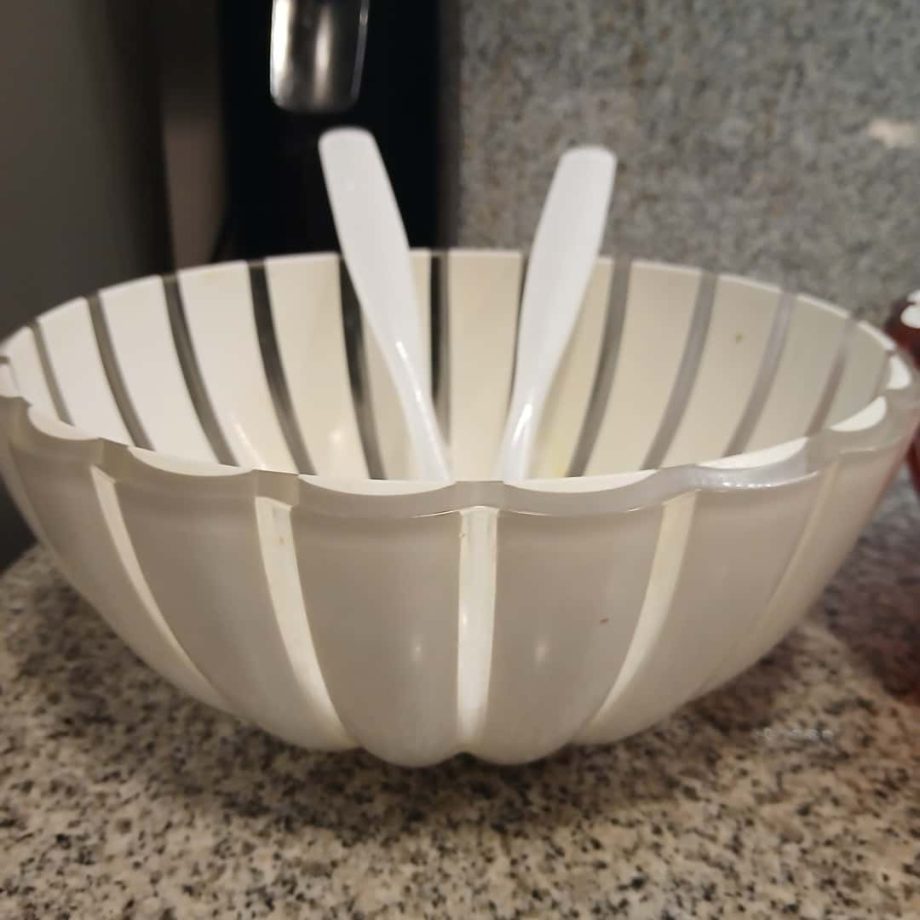 Par de fuentes de acrílico