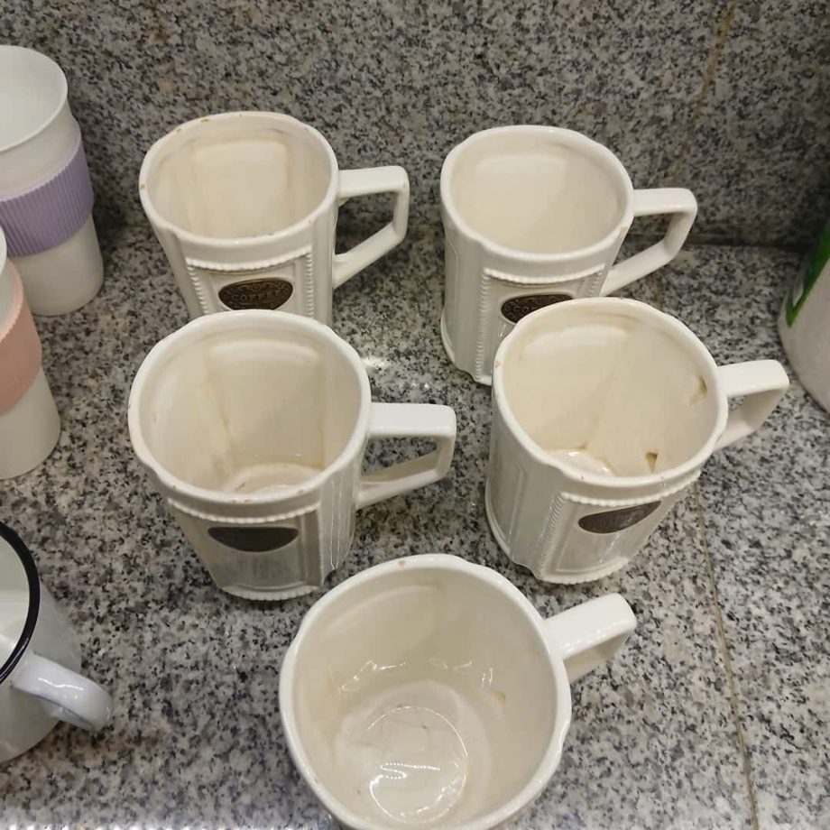 Lote de tazas