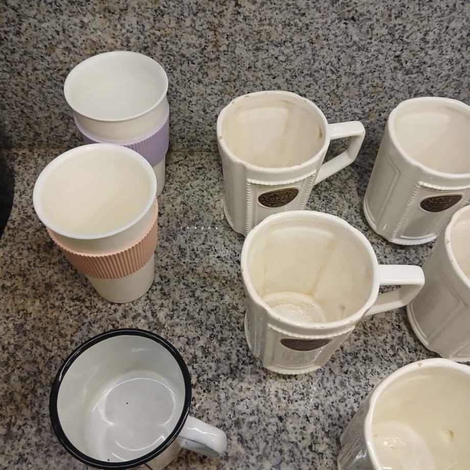 Lote de tazas