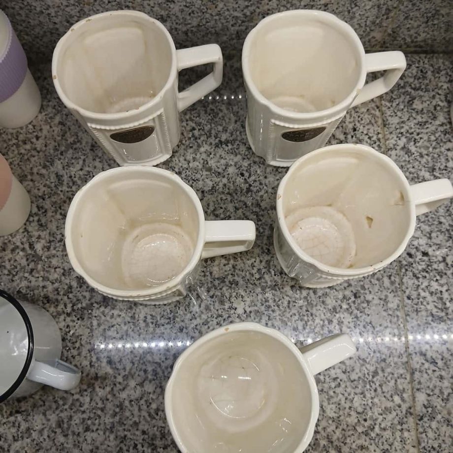 Lote de tazas