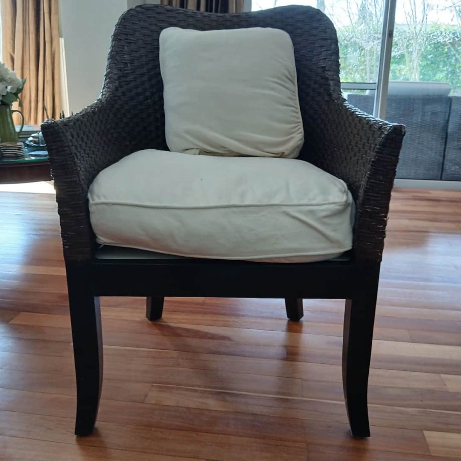 Sillón 1 cuerpo en ratán