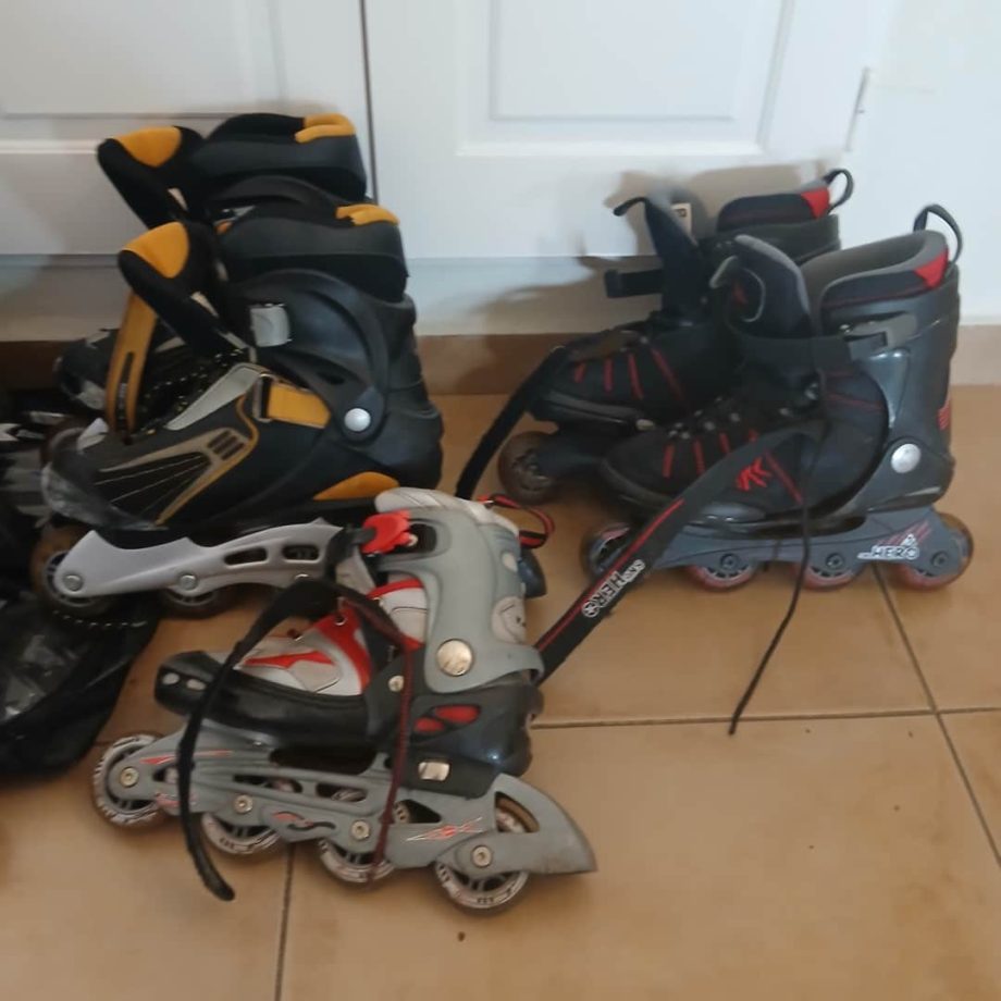 Rollers y patinetas
