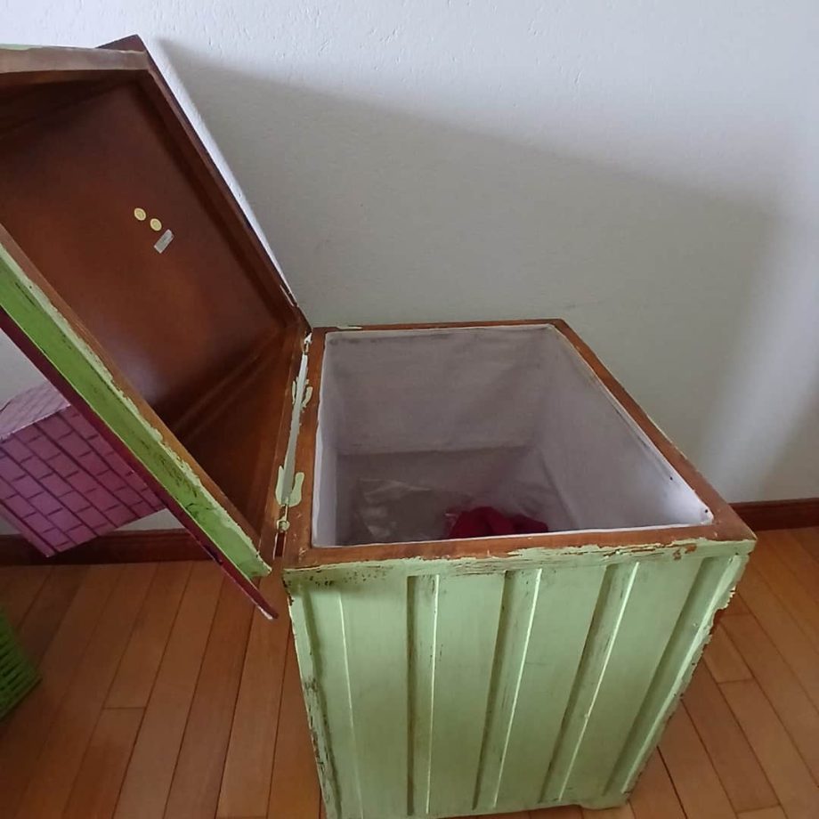 Baúl casita niños