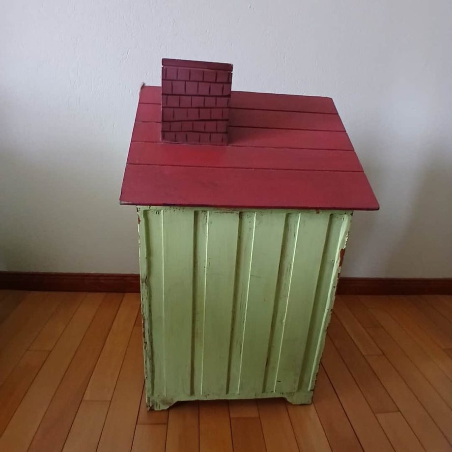 Baúl casita niños