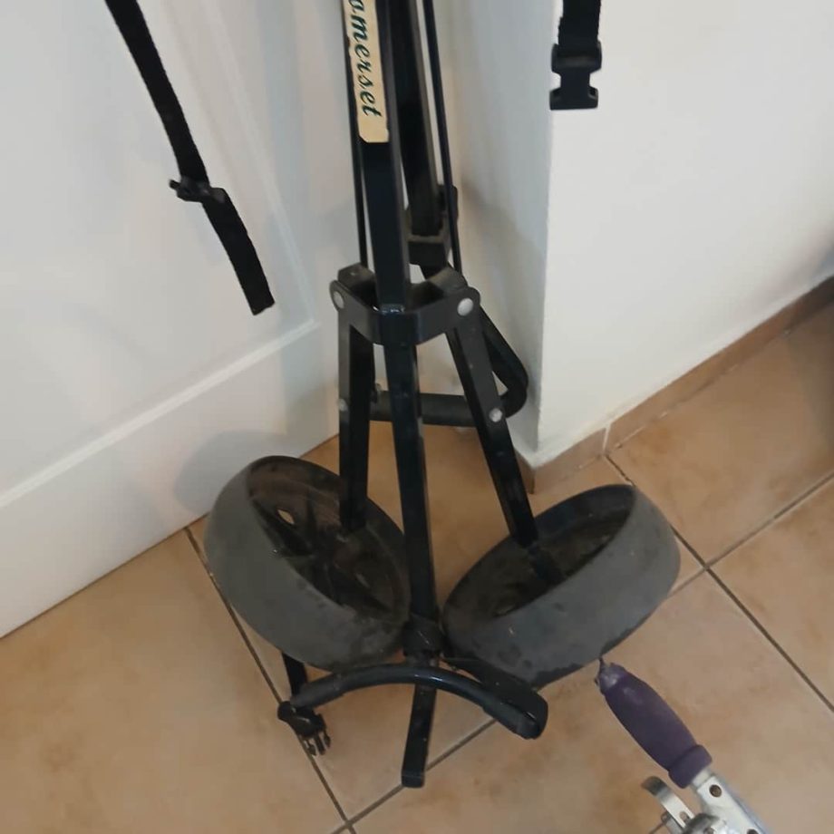 Carro golf + monopatín