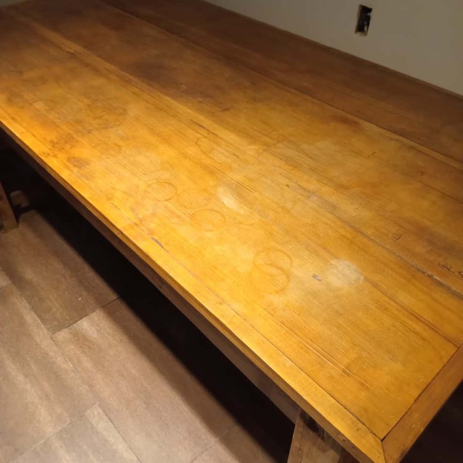 Mesa estilo rústico