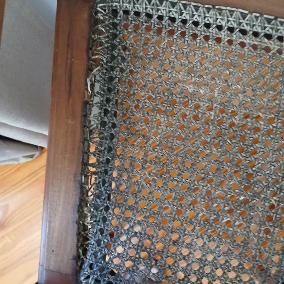 Silla en madera y esterilla