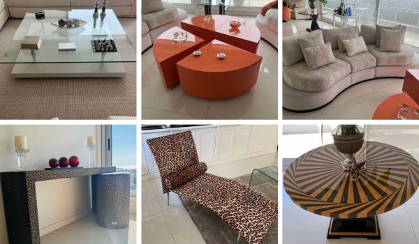 Mesa de diseño Missura, Par de sillones, Chaise longue, Mesa auxiliar de diseño, Sillón de diseño, Mesa frente sofá, Consola Fendi con banqueta, Par de sillones color chocolate, Mesa frente sofá, Mesa de arrime, Escultura 