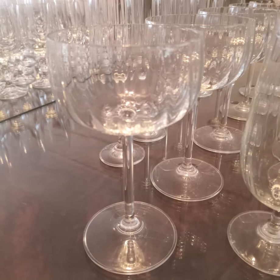 Lote de copas facetadas