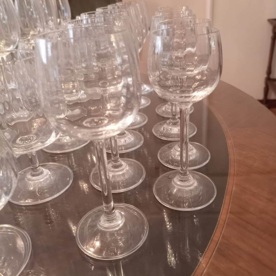 Lote de copas facetadas