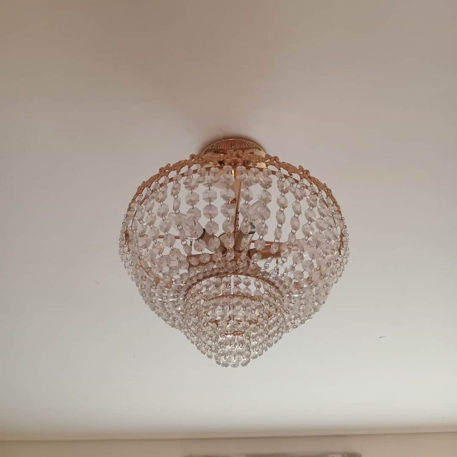 Plafón en bronce