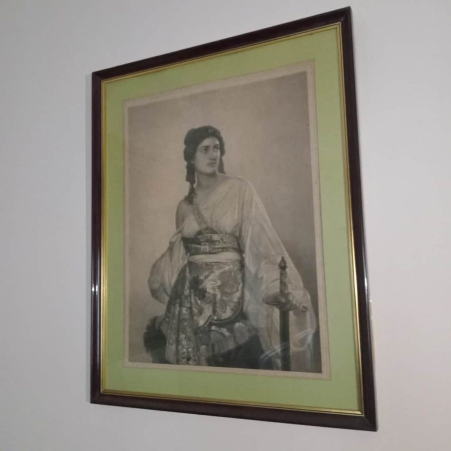 Grabado "Mujer"