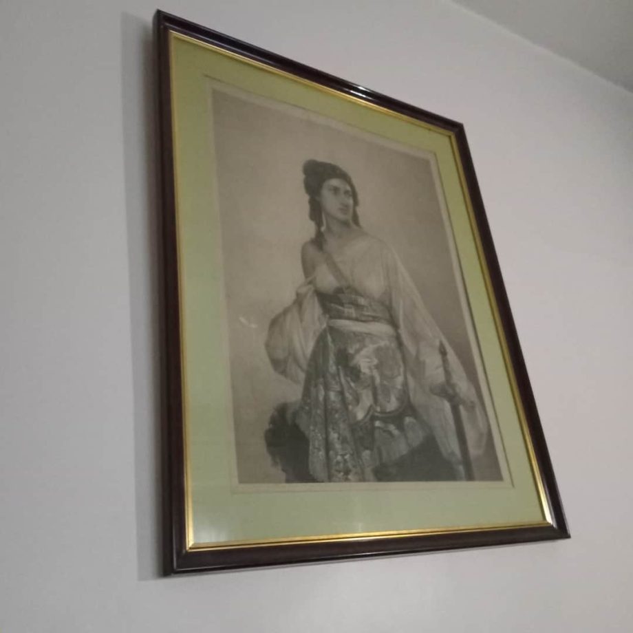 Grabado "Mujer"