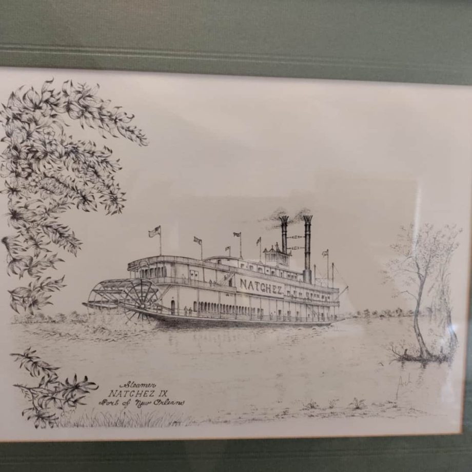 Lápiz "Port of New Orleans", Archie Boyd