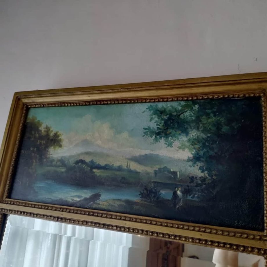 Espejo Trumeau antiguo