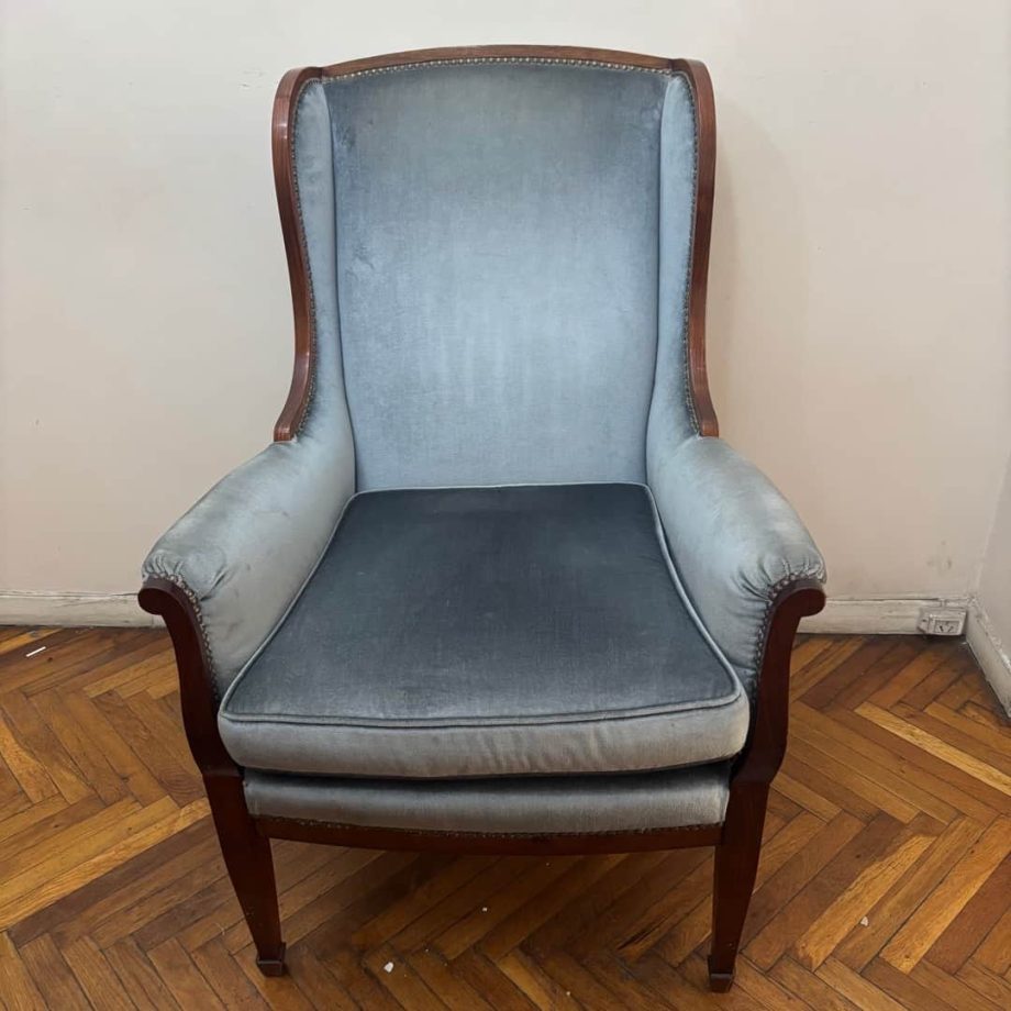 Sillón 1 cuerpo gris