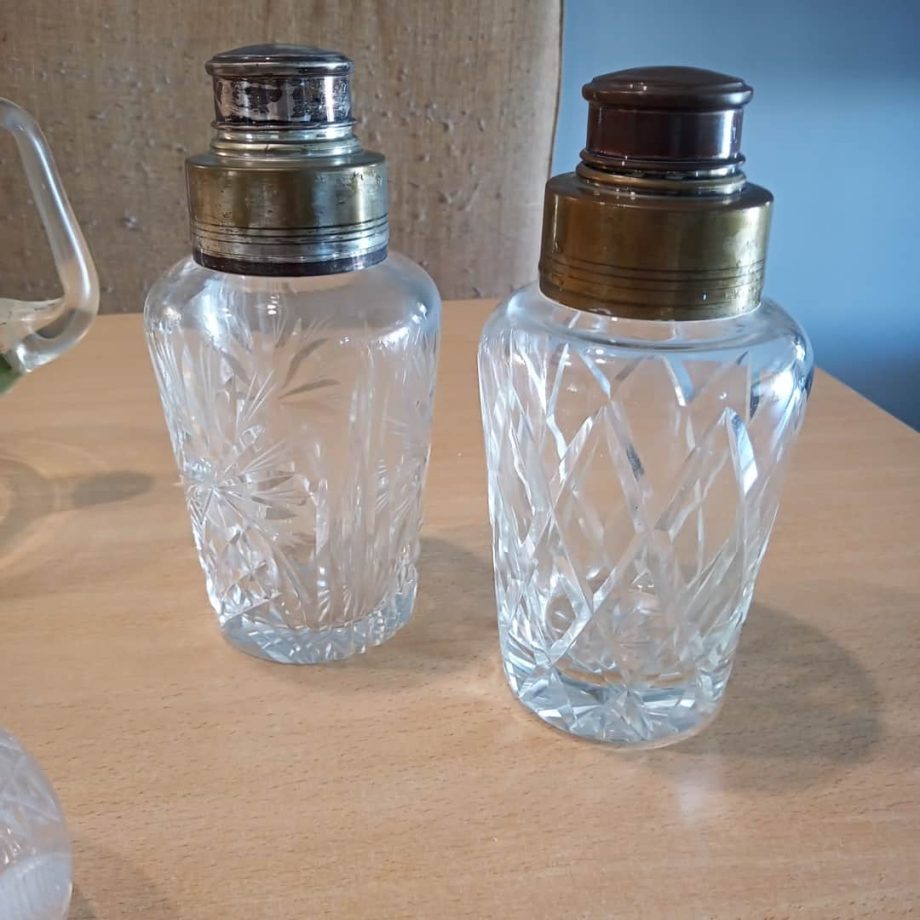 Lote de cristal y vidrio