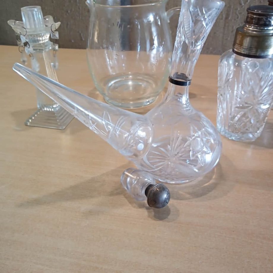 Lote de cristal y vidrio
