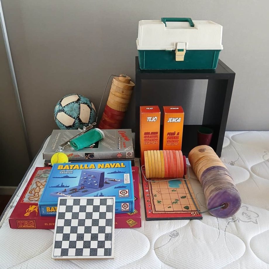 Juegos y cubo