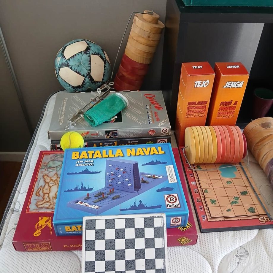 Juegos y cubo