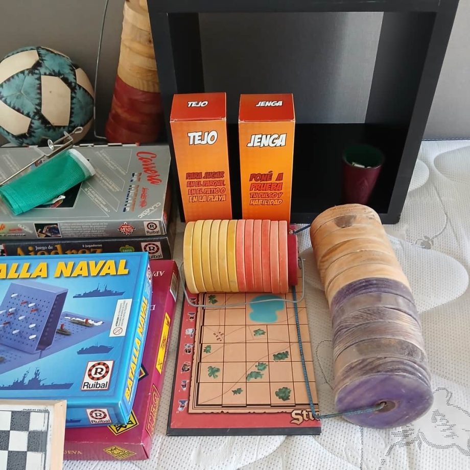 Juegos y cubo