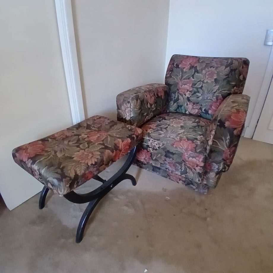 Sillón + piecera