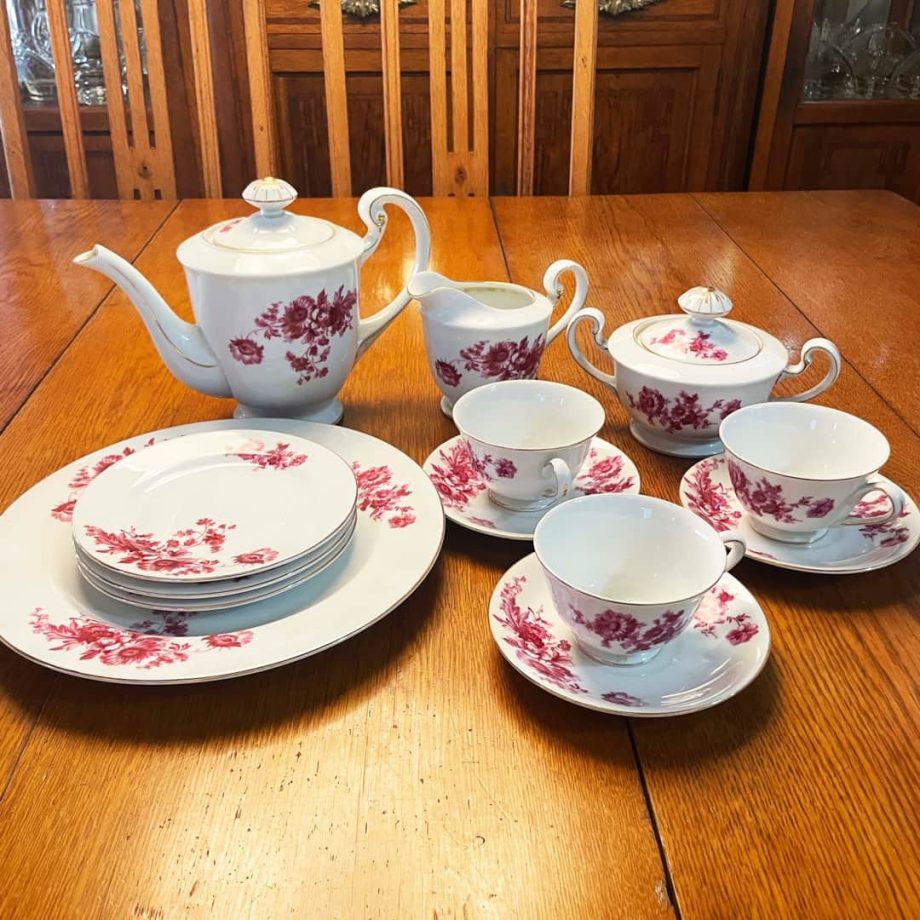 Juego de té porcelana Tsuji