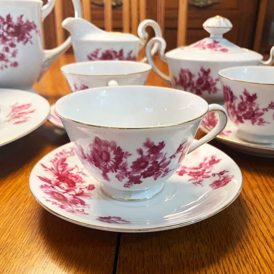 Juego de té porcelana Tsuji