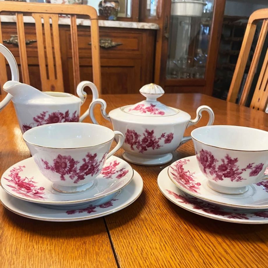 Juego de té porcelana Tsuji